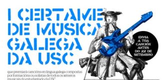 Filoloxía da USC convoca un certame musical para fomentar a escrita de pezas en galego.